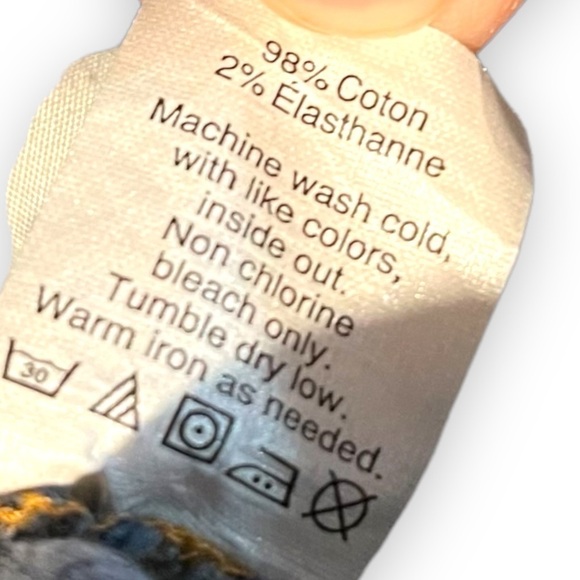 J Crew Factory Demi Boot Cut Full Length Jeans, Medium Wash, Size 29R - Picture 4 of 7